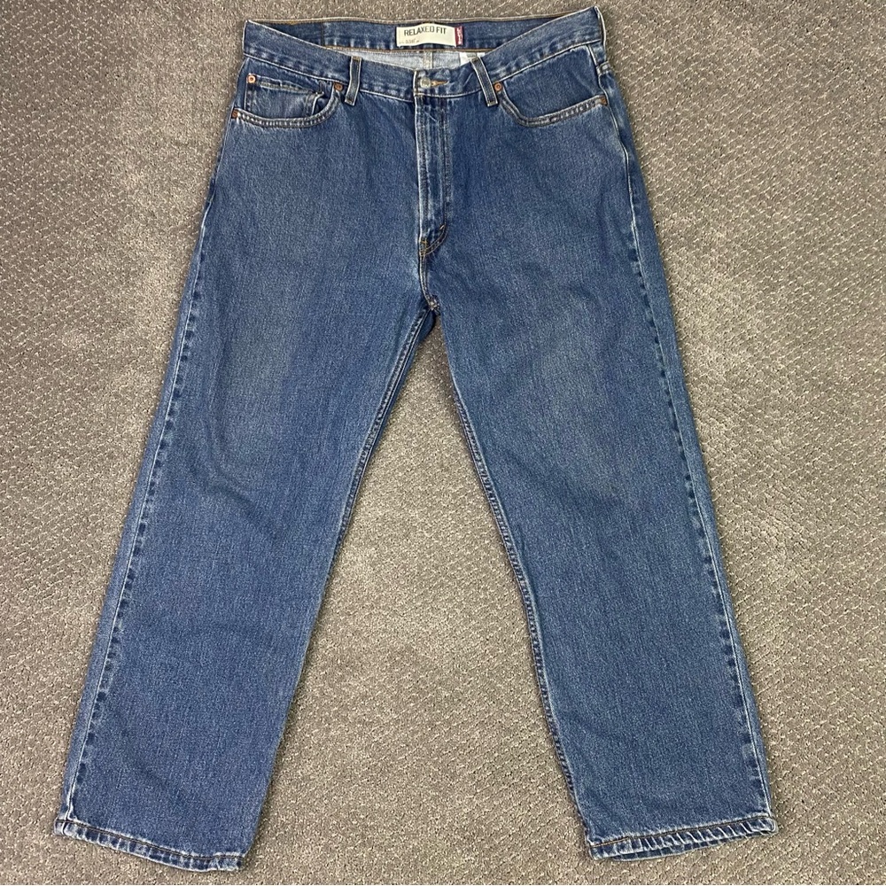 Vintage Y2K Levi’s 569 Relaxed Fit Jeans Men’s 36 x 29 Fits 36 x 28 Blue Cotton